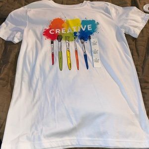 🆕 2 Tees/$12 Creative Colorful Girls T-Shirt